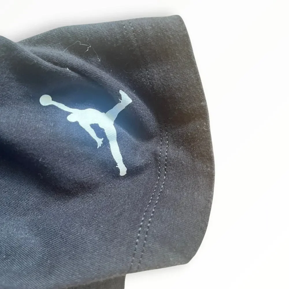 Jordan Black Graphic Tee Shirt | Size Large | EUC